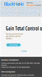 Mobile Screenshot of blackholesolution.com